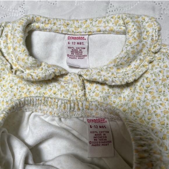 Gymboree Vintage Floral Dress And Bloomers 6-12m - Picture 4 of 4